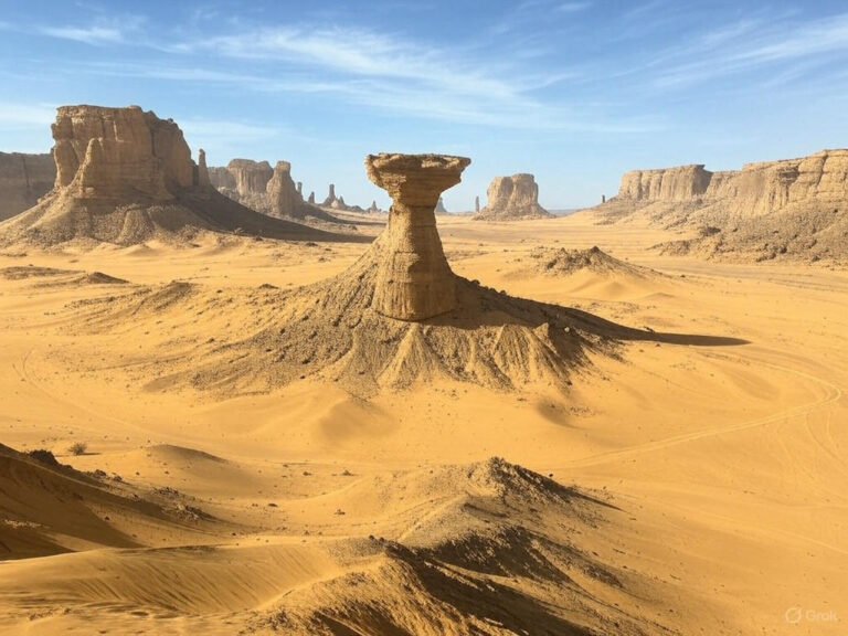 Wind Eroded Arid Landforms