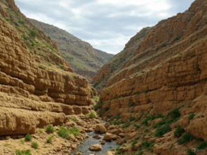 Water Eroded Arid Landforms UPSC – Mesas, Buttes, Canyons Explained