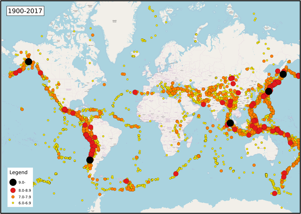 Patterns and Measurement of Earthquakes